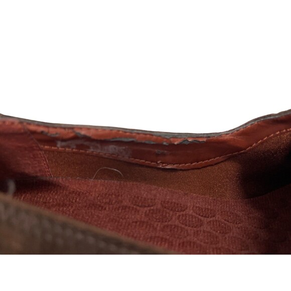 Casual Brown Suede Slip On Low Heel Walking Shoe Privo By Clark’s Size 8 - Picture 8 of 11